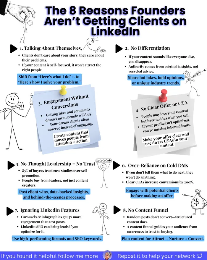 Read more about the article 8 Tips To Improve Your LinkedIn Approach [Infographic]